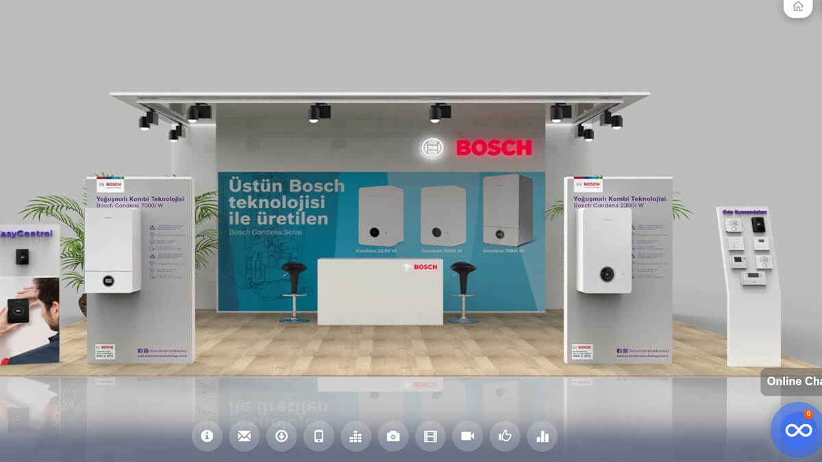 Bosch Termoteknik, Online Türkiye İç Tesisat Zirvesi’ne ana destekçi oldu