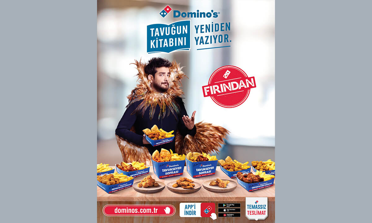 Domino’s tavuğun kitabını yazdı