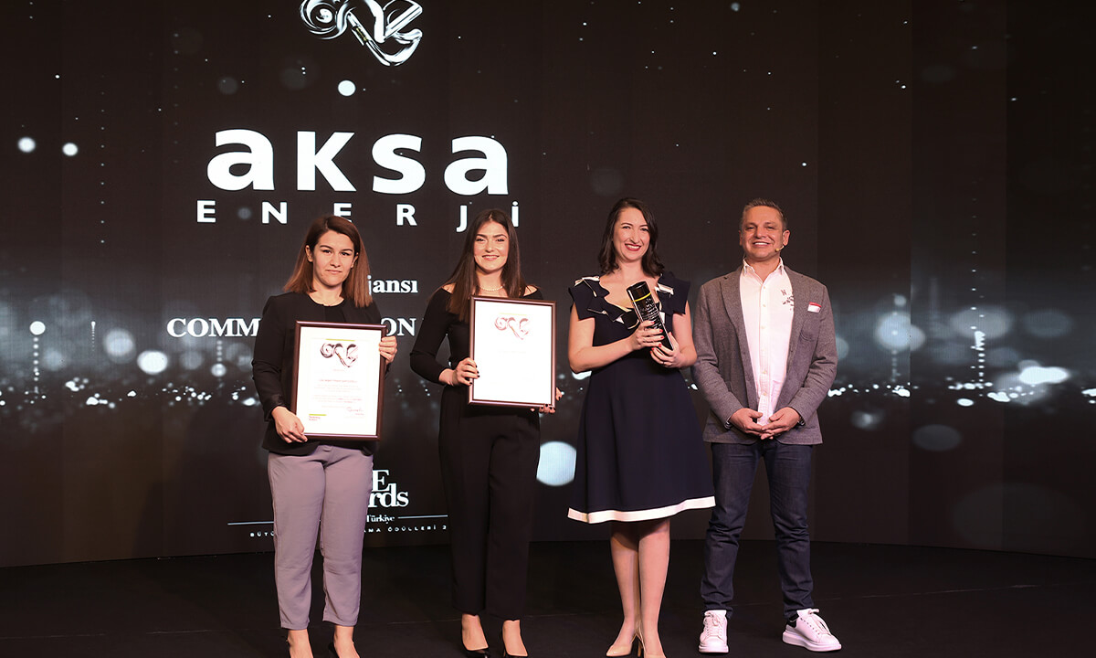 Aksa Enerji, The One Awards’da “Yılın En İtibarlısı” ödülünü kazandı