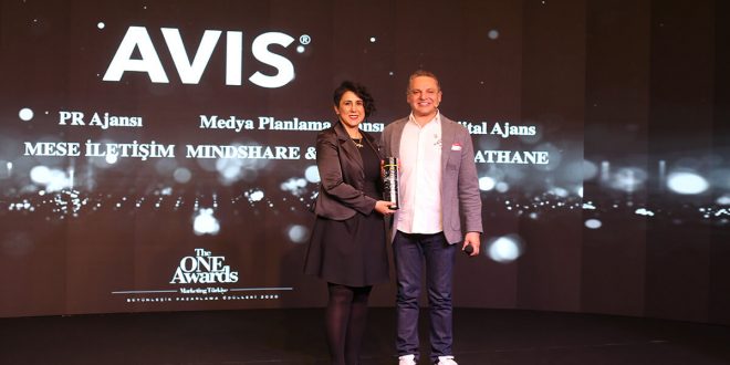 AVIS’E “ARAÇ KİRALAMA KATEGORİSİNDE YILIN İTİBARLISI” ÖDÜLÜ