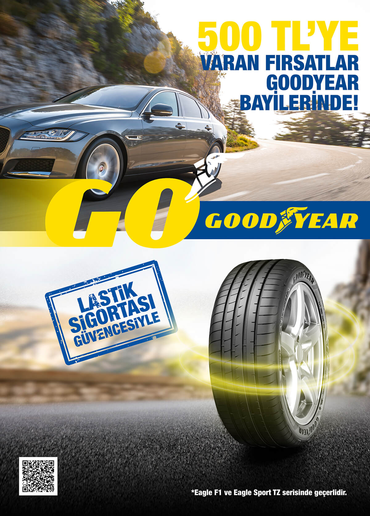 Goodyear’la yaz 500 TL’ye varan fırsatlarla geliyor