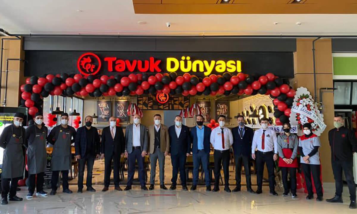 Tavuk Dünyası lezzet noktaları haritasına 3 yeni restoran daha eklendi