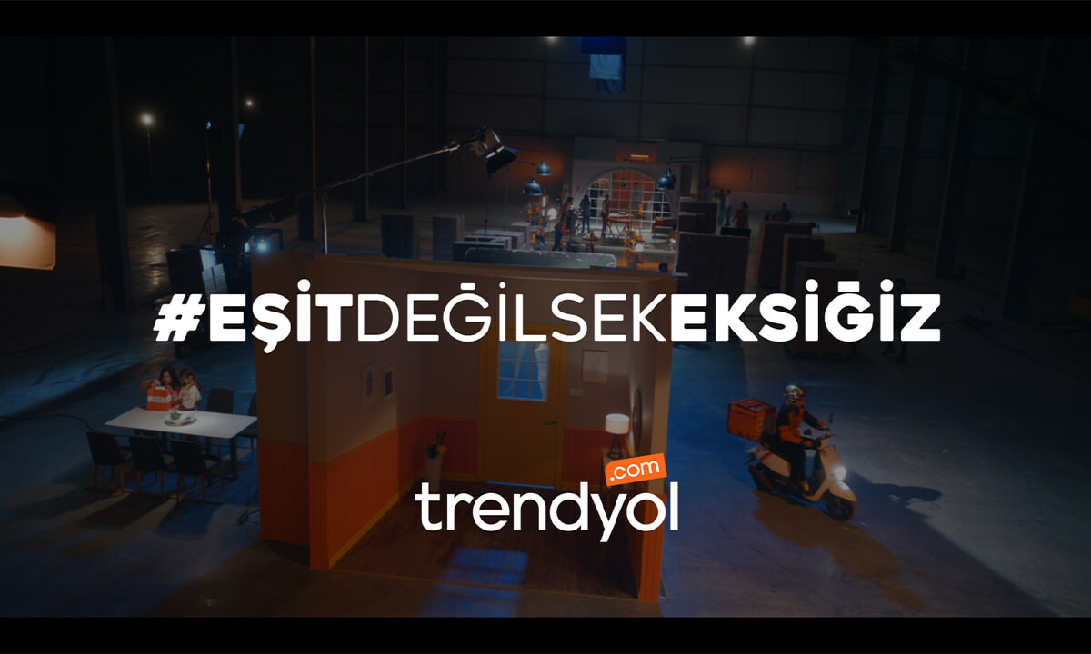 Trendyol, Dünya Kadınlar Günü filmiyle ‘Eşit Değilsek Eksiğiz’ diyor!