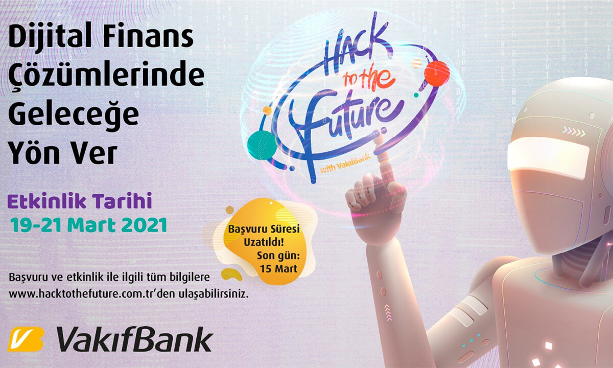 VakıfBank ‘Hack to the future’ etkinliğine başvurular uzatıldı