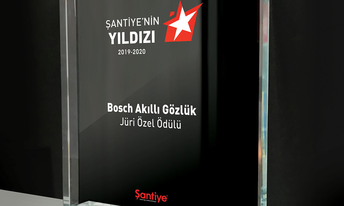 Bosch Termoteknik’in ‘Akıllı Gözlük’ projesine bir ödül daha!