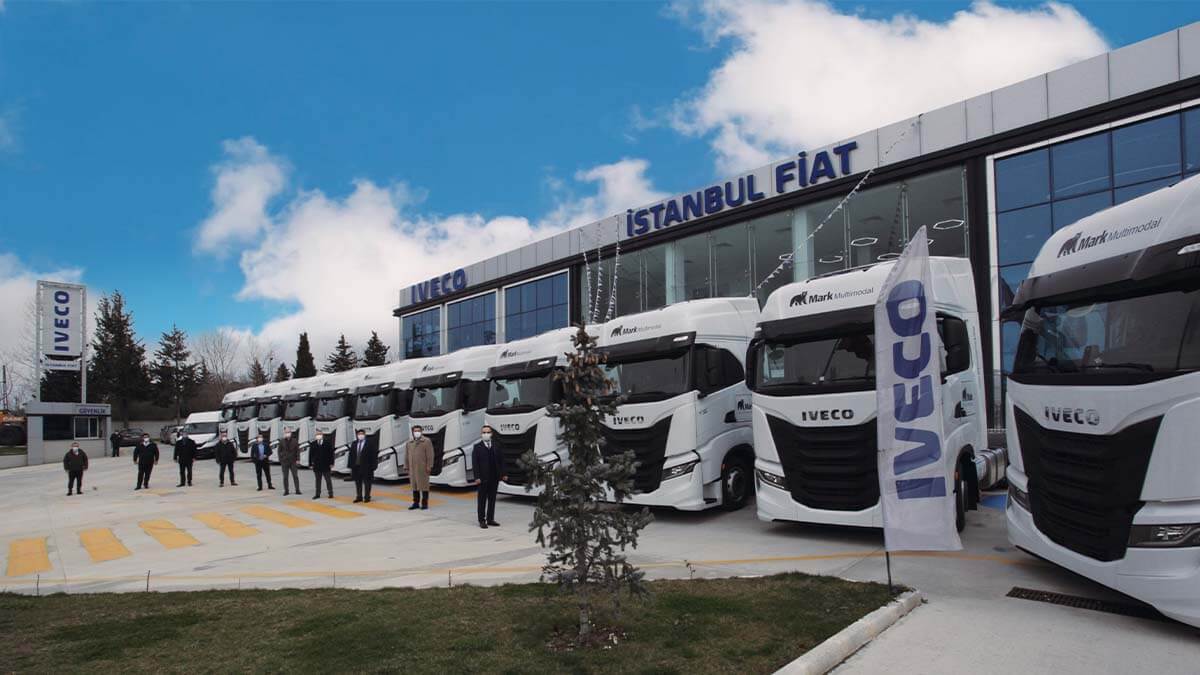 MARK MULTIMODAL FİLOSUNA 11 ADET IVECO ÇEKİCİ DAHİL ETTİ