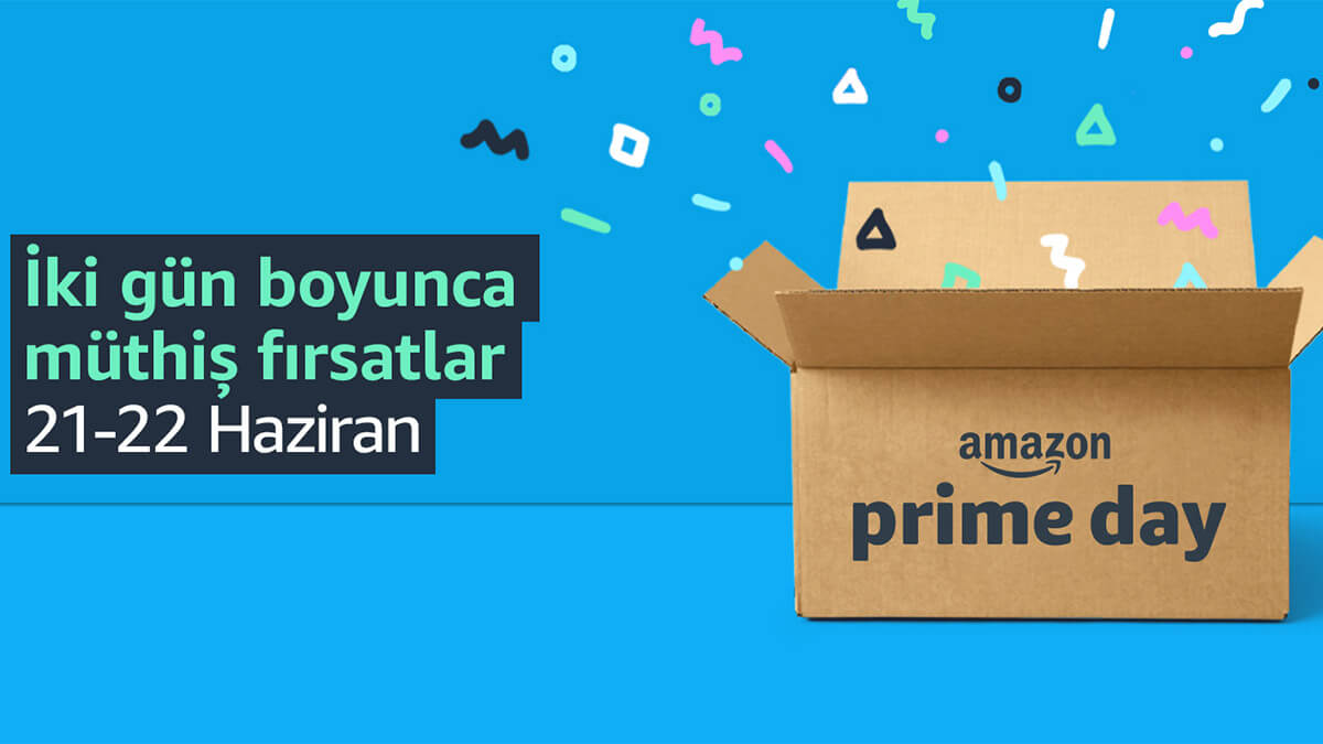 Türkiye’deki Prime üyeleri için binlerce fırsat 21 ve 22 Haziran’da Amazon Prime Day’de