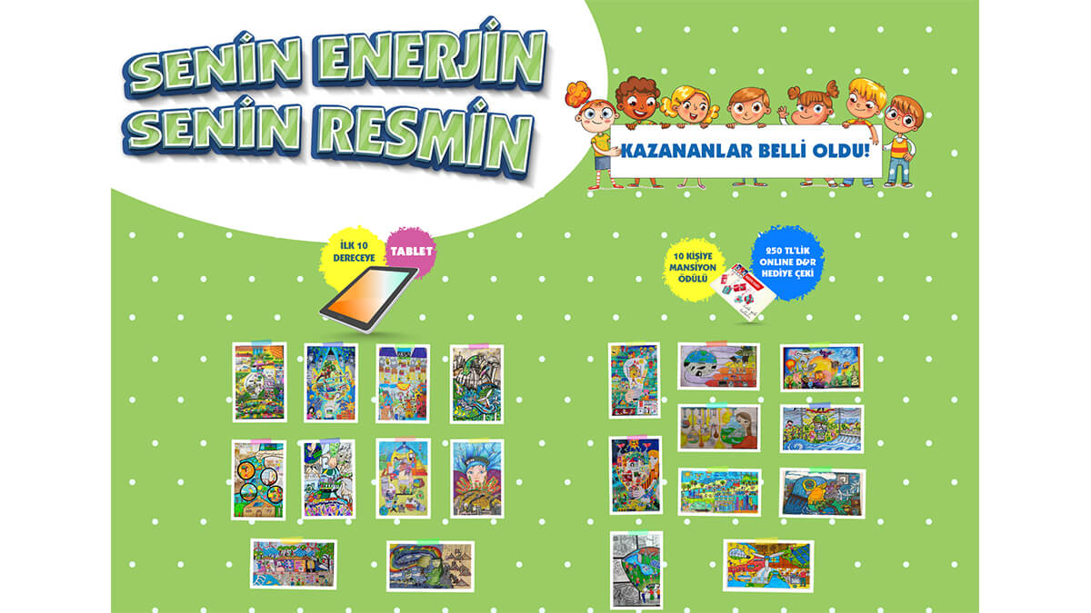 Aksa Elektrik’in düzenlediği “Senin Enerjin Senin Resmin” yarışmasının kazananları belli oldu