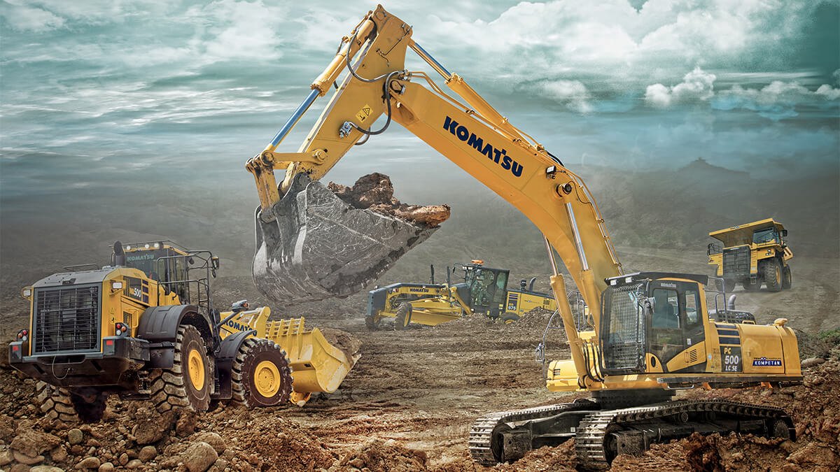 İş Makinalarının Köklü Markası Komatsu Tam 100 Yaşında!