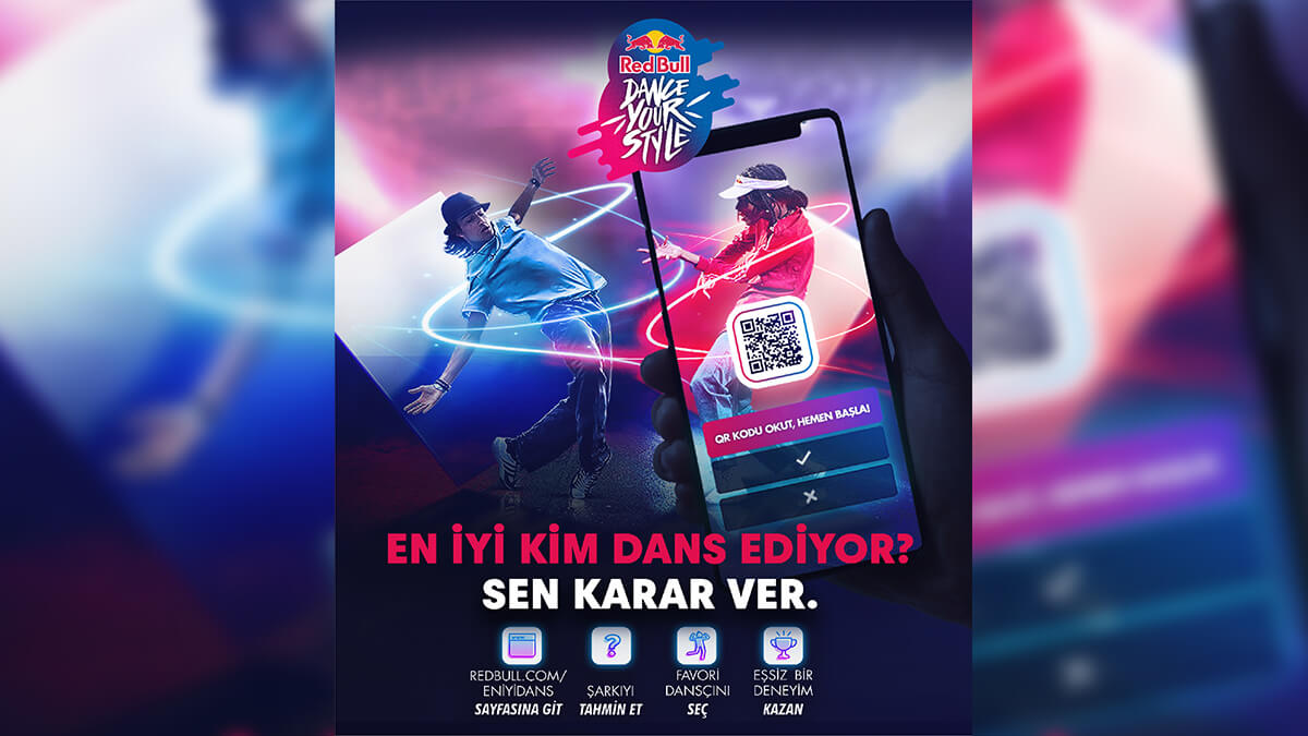 Red Bull Dance Your Style ile şarkıyı tahmin et, ödülü kazan