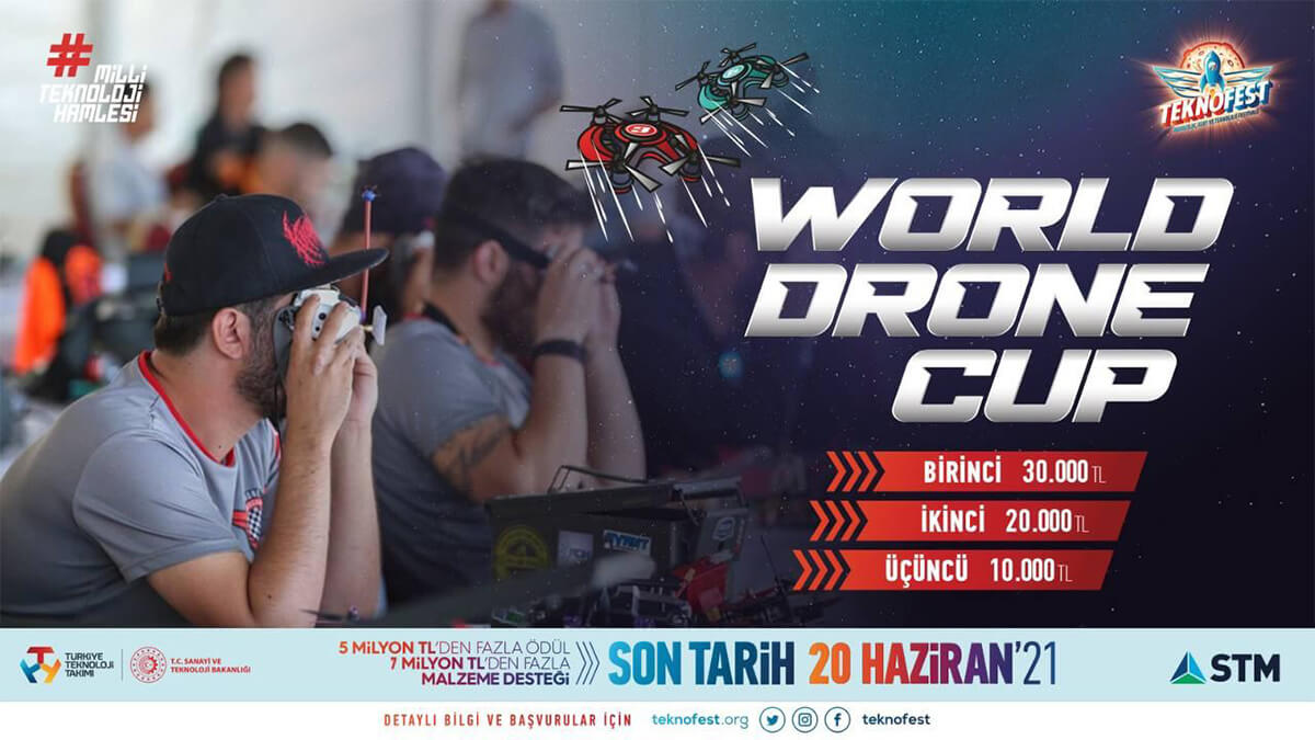 Dünyanın En İyi Drone Yarışçıları TEKNOFEST'te Yarışmak İçin Gün Sayıyor