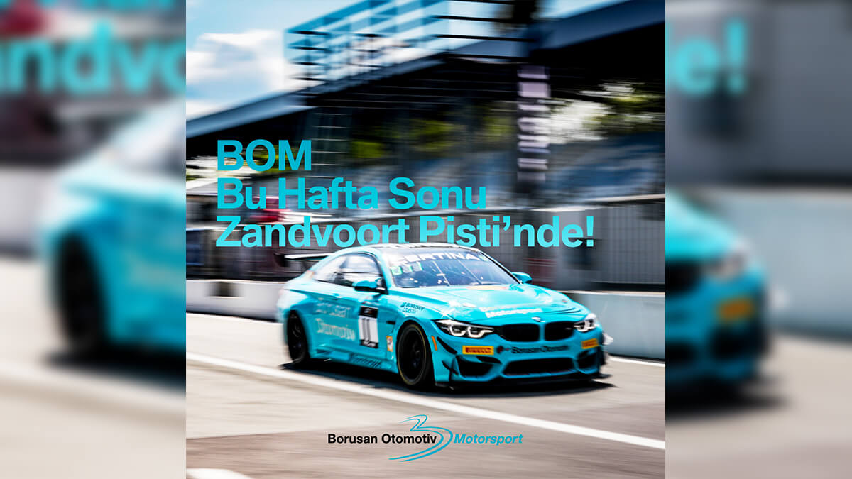 Borusan Otomotiv Motorsport GT4 Avrupa Serisi 3. Ayak Yarışları İçin Zandvoort’ta