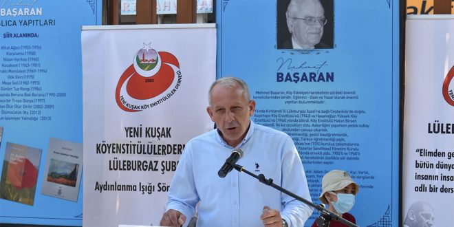 Mehmet Başaran’a duygusal anma “Aydınlanma ışığı hiç sönmeyecek”