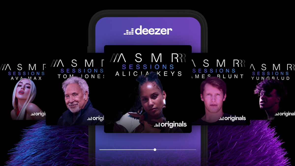 5 dünya starı, Deezer’ın “ASMR Sessions” Derlemesi için en hit şarkılarını fısıldadı