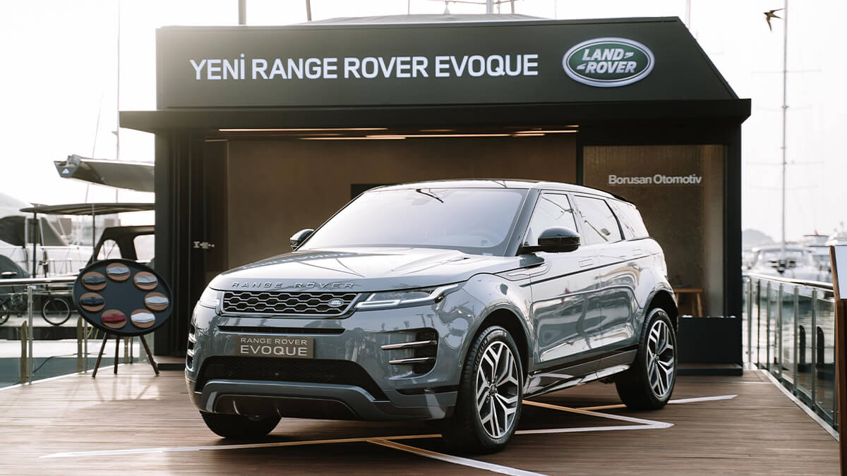 Range Rover Evoque Bodrum Yalıkavak Marina’da Meraklılarıyla Buluşuyor