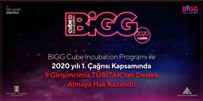 Teknopark İstanbul, BİGGCUBE Programıyla 9 girişime toplamda 1,8 milyon TL hibe kazandırdı