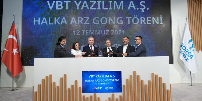 Borsa İstanbul’da gong VBT Yazılım için çaldı