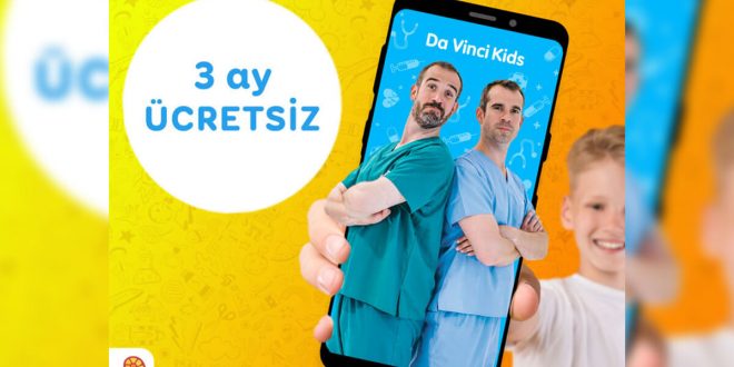 Da Vinci Kids’den Vodafone’lu Ailelere Eğlenerek Öğrenme Kampanyası