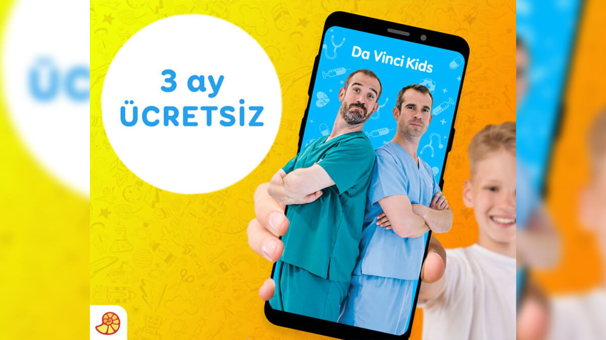 Da Vinci Kids’den Vodafone’lu Ailelere Eğlenerek Öğrenme Kampanyası