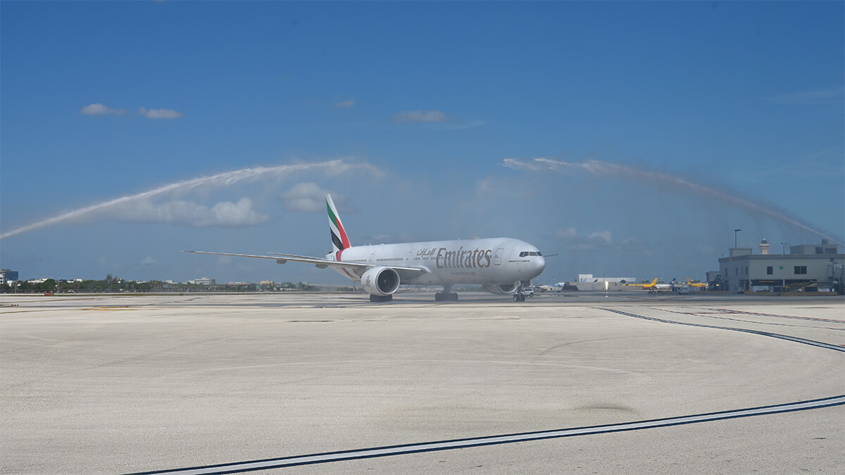 Emirates, Miami'ye Yolcu Seferlerini Başlatıyor