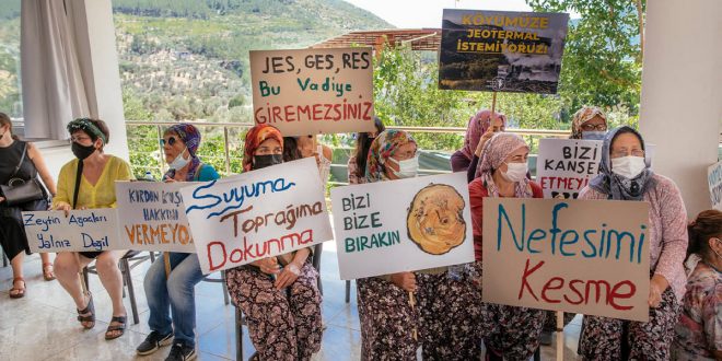 Orhanlı Köylüleri Jeotermal Santral İstemiyor