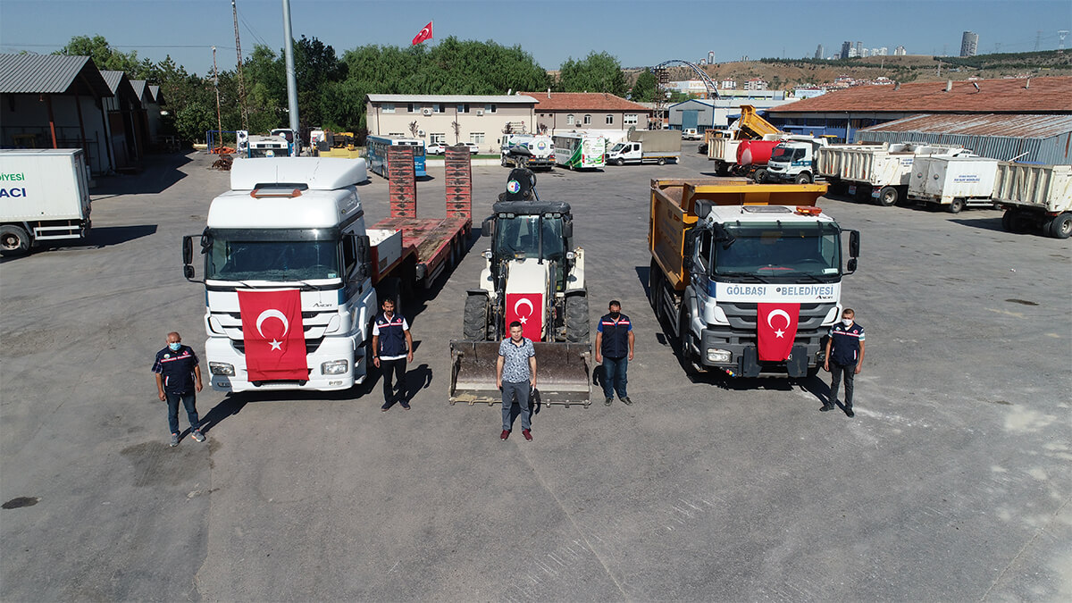 GÖLBAŞI BELEDİYE BAŞKANI RAMAZAN ŞİMŞEK’TEN KASTAMONU’YA DESTEK