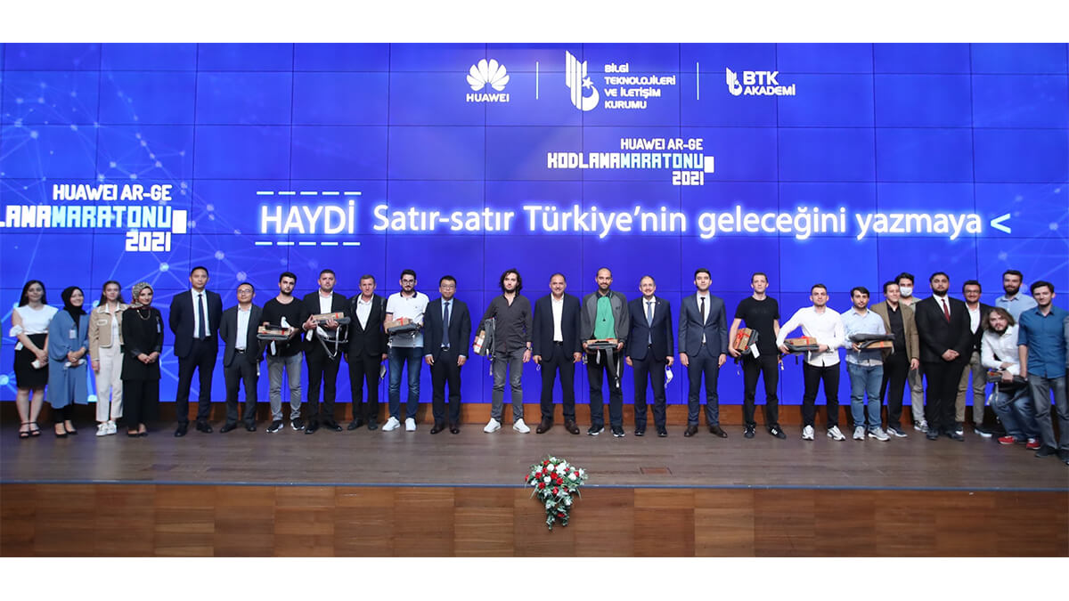 Huawei Ar-Ge Kodlama Maratonu Ödül Töreni Ankara’da gerçekleştirildi