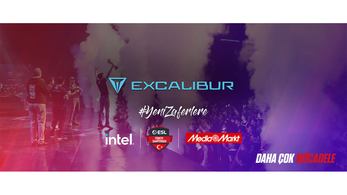 INTEL ESL TÜRKİYE ŞAMPİYONASI CASPER EXCALIBUR RESMİ SPONSORLUĞUNDA BAŞLIYOR