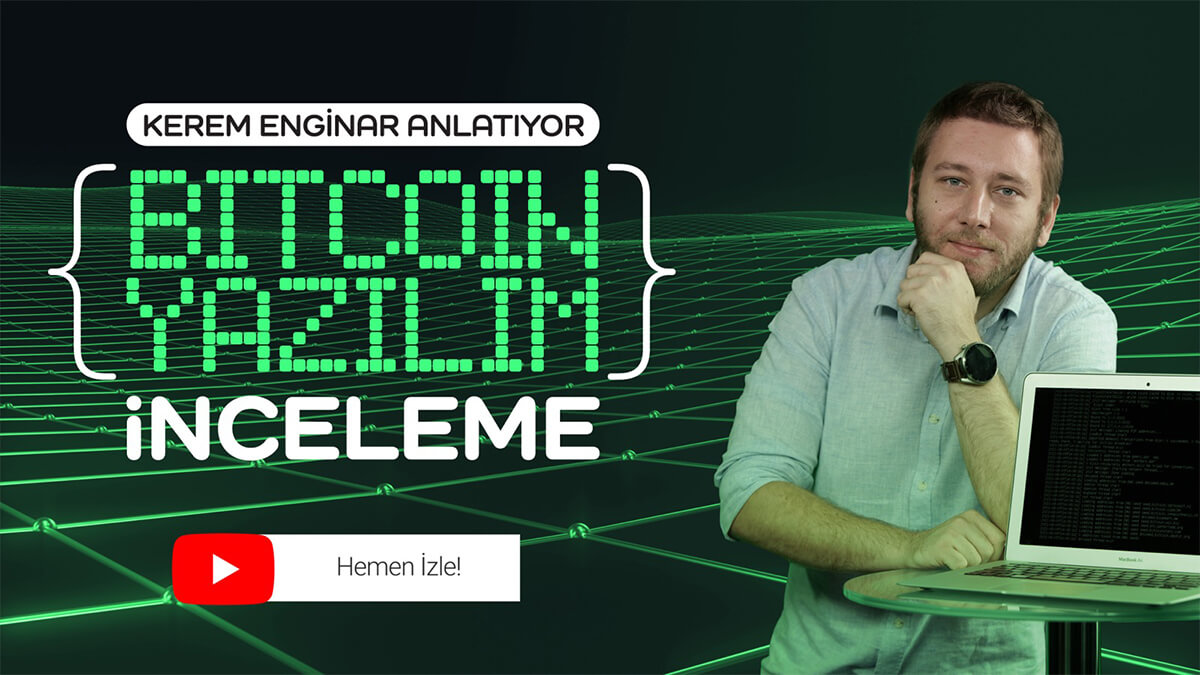 Kerem Enginar, Bitcoin Yazılım İncelemeleriyle BtcTurk YouTube kanalında