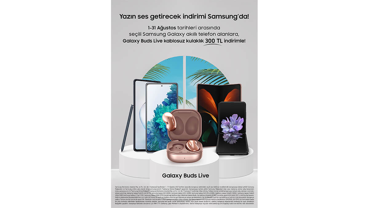 Samsung Galaxy kulaklık ve akıllı saatte çifte kampanya