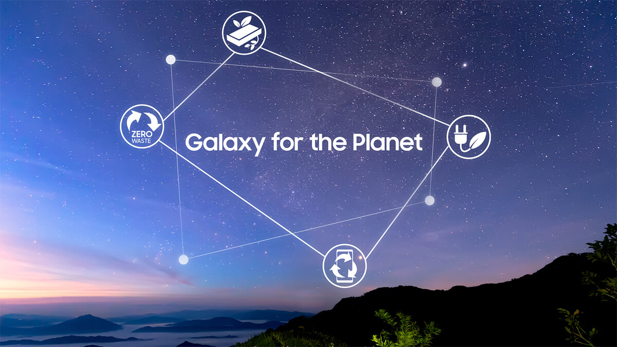 Samsung’dan mobilde sürdürülebilirlik hamlesi: Galaxy for the Planet