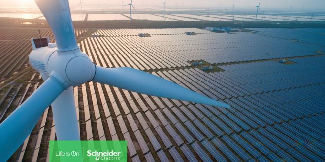 Schneider Electric Yenilenebilir Enerji Güç Satın Alma Sözleşmelerinde Müşterilerinin 10.000 MW Dönüm Noktasına Ulaşmasına Yardım Etti