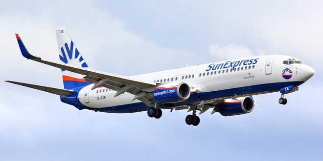 SunExpress, yolcu sayısını %43 artırdı