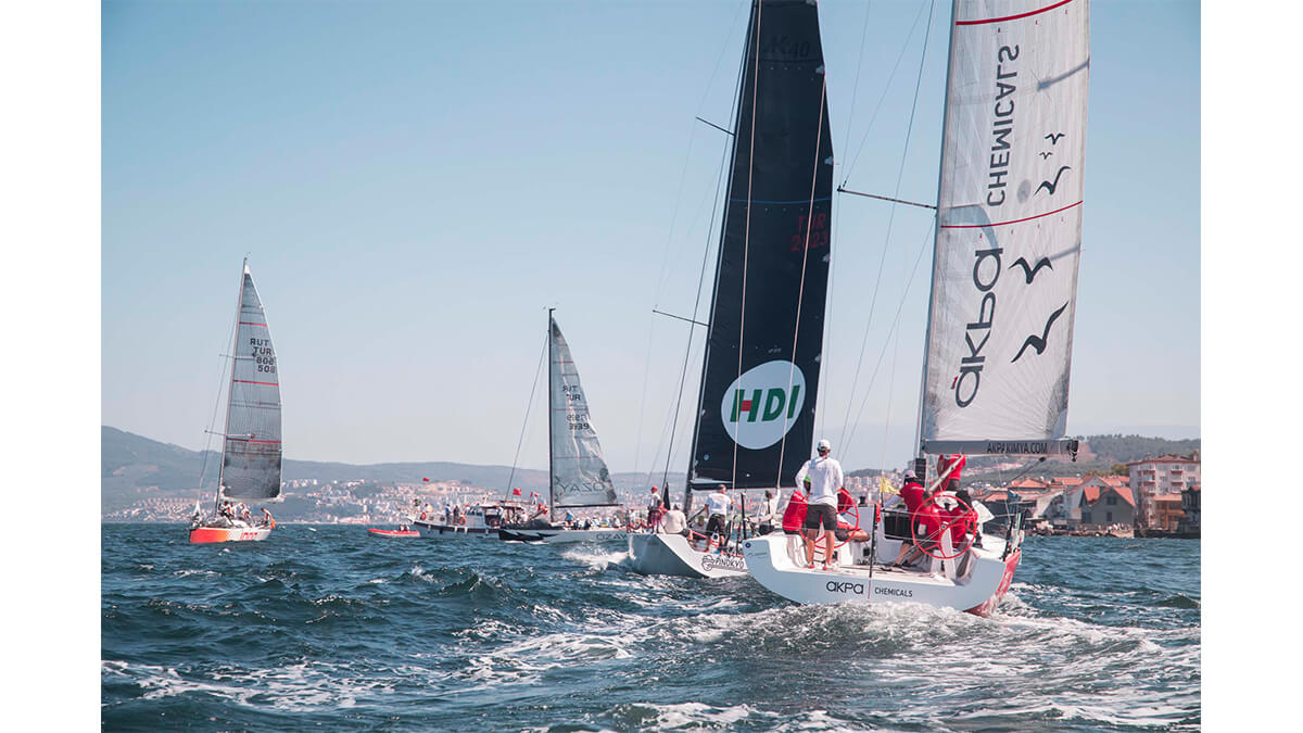 TAYK - Eker Olympos Regatta yelken yarışında ilk iki etabın birincileri belli oldu