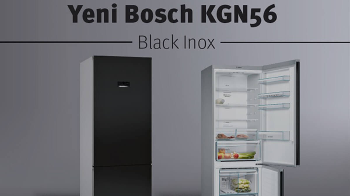 Teknolojiye Şık Bir Dokunuş: Bosch Yeni Black Inox Serisi