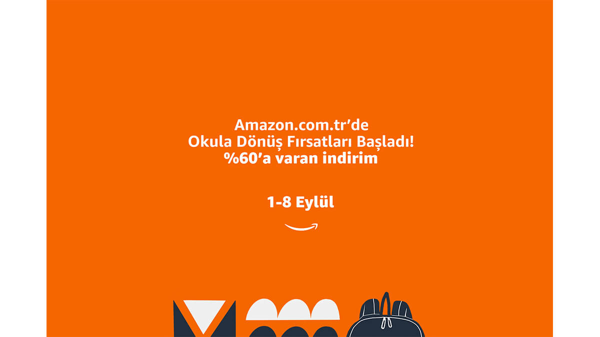 Amazon Türkiye’nin Okula Dönüş Fırsatları başladı