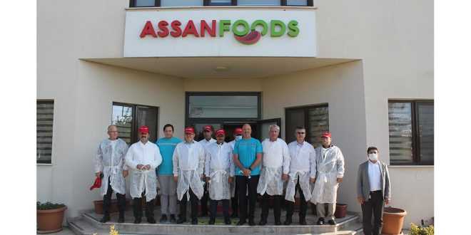 Balıkesir Valisi Hasan Şıldak Assan Foods Fabrikası’nı Ziyaret etti