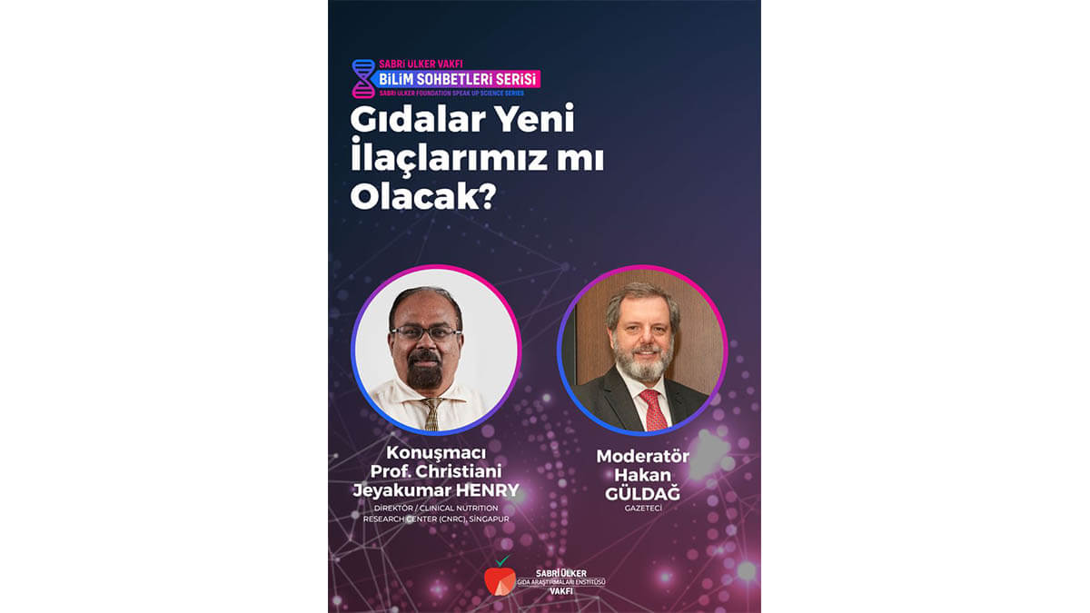 Sabri Ülker Vakfı ile Bilim Sohbetleri Serisi’nin ilk konuğu Gıda Bilimcisi ve Beslenme Uzmanı Prof. Christiani Jeyakumar oldu