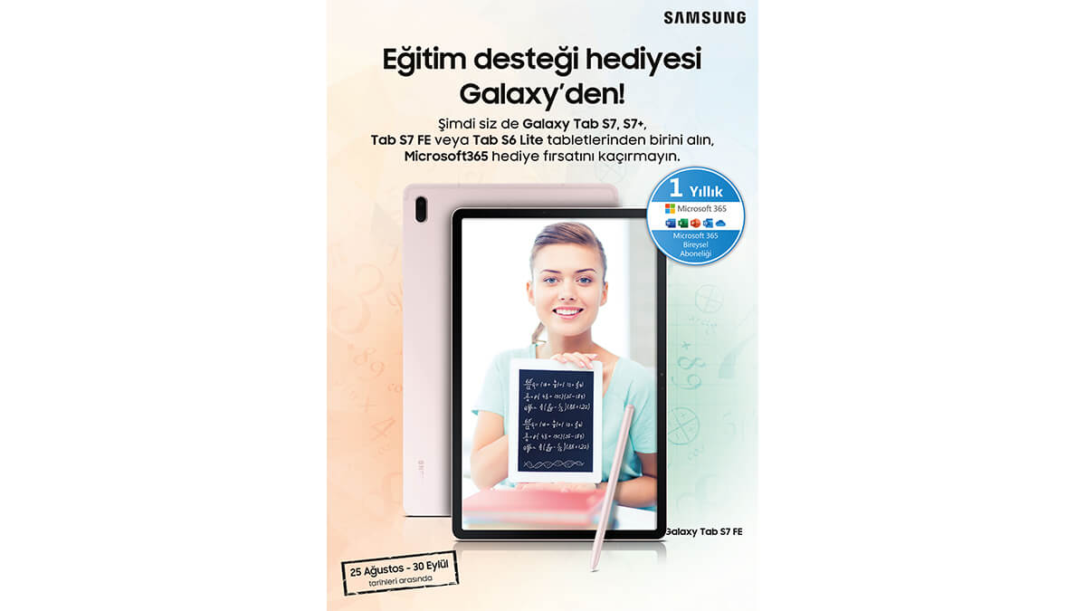 Samsung’dan okula dönüş fırsatları başladı!