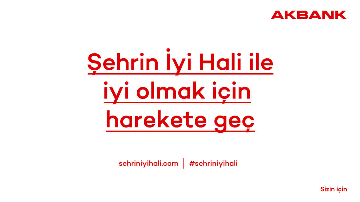 Akbank “Şehrin İyi Hali”nin 7. yılında 10.000 üniversiteli genci bekliyor