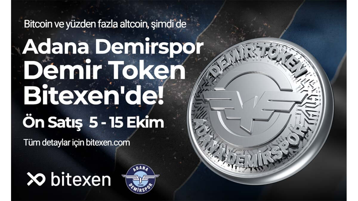 DEMİR TOKEN ARZI BITEXEN’DE BAŞLIYOR!