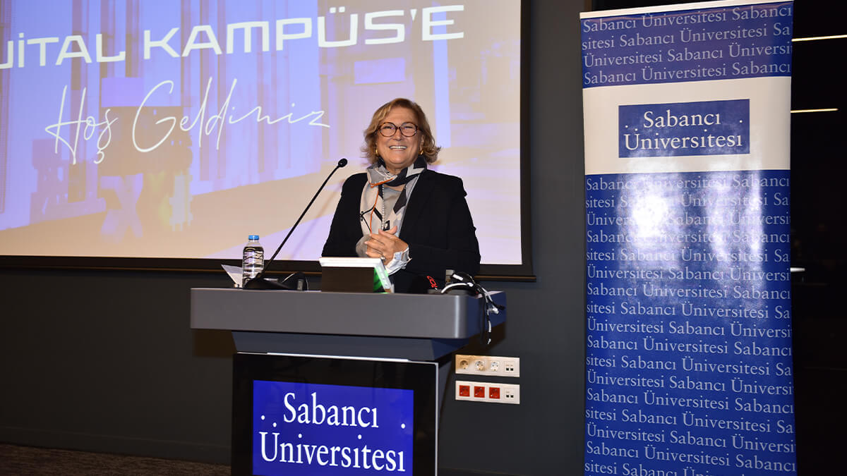 Güler Sabancı: "Sabancı Üniversitesi Altunizade Dijital Kampüs ile Türkiye’de bir ilki gerçekleştirdik"