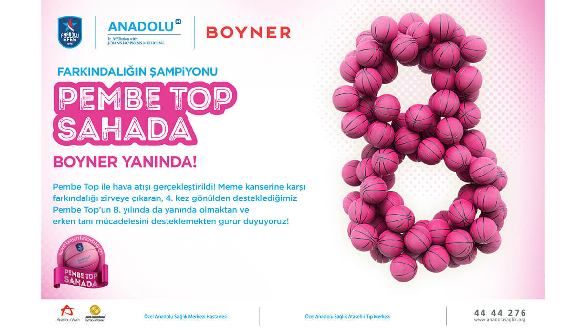 “Pembe Top Sahada” projesine Boyner’in desteği devam ediyor