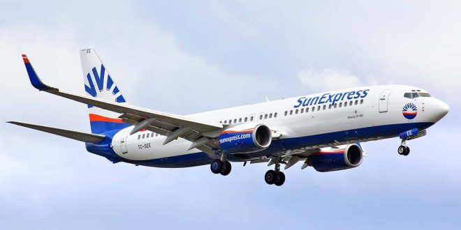 SunExpress, üçüncü kez Türkiye’nin en iyi tatil havayolu seçildi